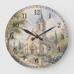 Old Church Wall Clock — Historic Landscape Design