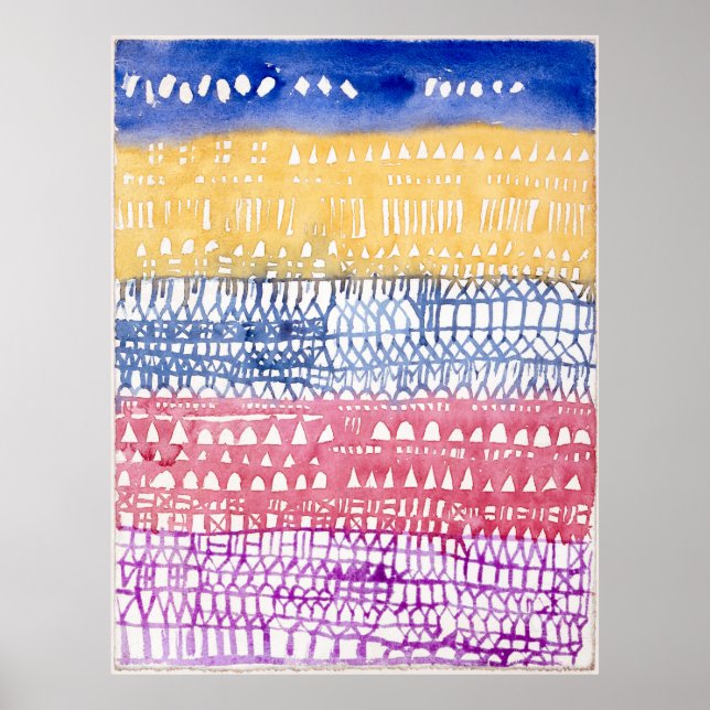 Old City (1928) by Paul Klee Poster (Front)