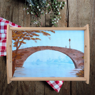 Old City Bridge Serving Tray