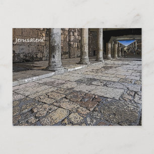 Old city Jerusalem Postcard