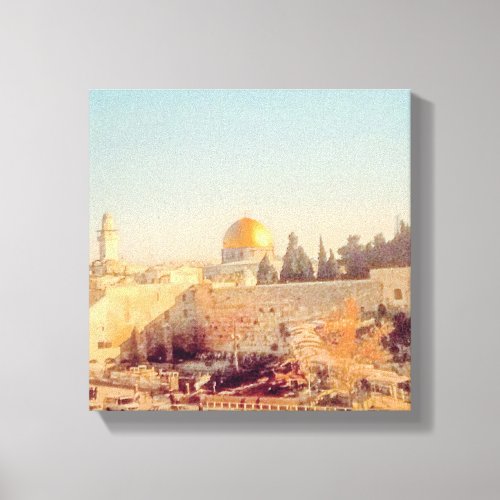 Old City of Jerusalem Canvas Print