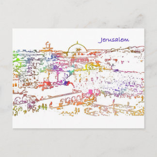Old City of Jerusalem Postcard