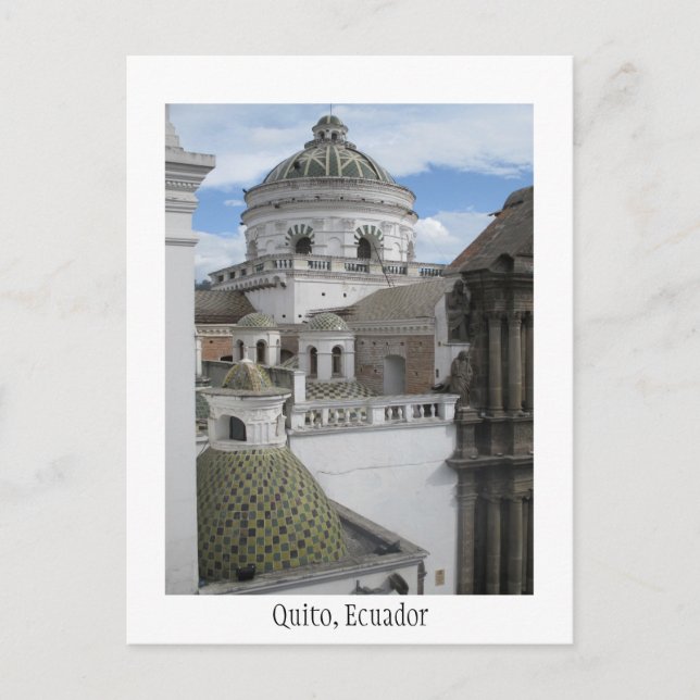 Old City Quito Ecuador Card (Front)