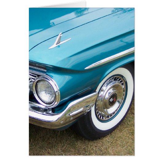old classic car impala cards (Front)