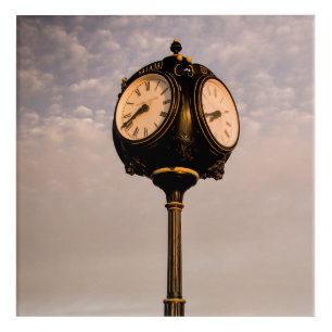 Old Clock Acrylic Print