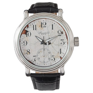 old clock face watch