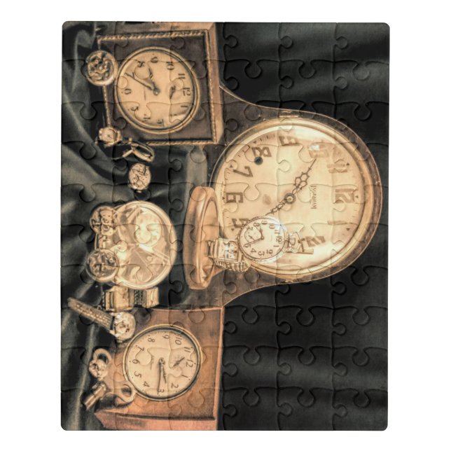 Old Clocks Jigsaw Puzzle (Puzzle Vertical)