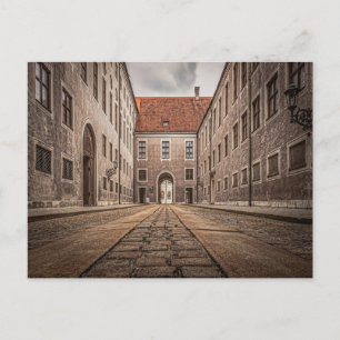 Old cobblestone building in Munich Postcard