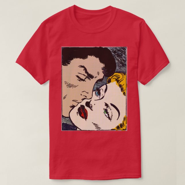 Old comics Romance T-Shirt (Design Front)