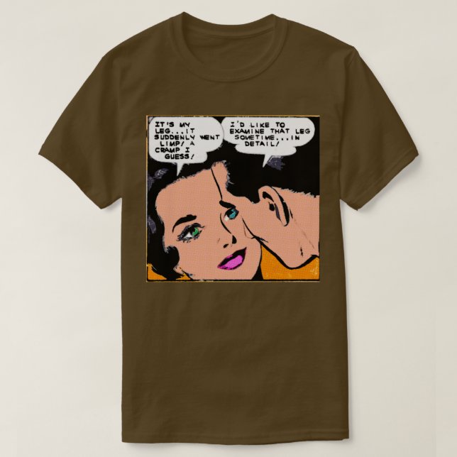 Old ComicsVintageRomance T-Shirt (Design Front)