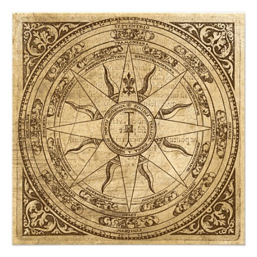 Vintage Compass Design 9