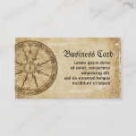 Old Compass Rose Business Card