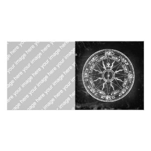 Old Compass Rose Card