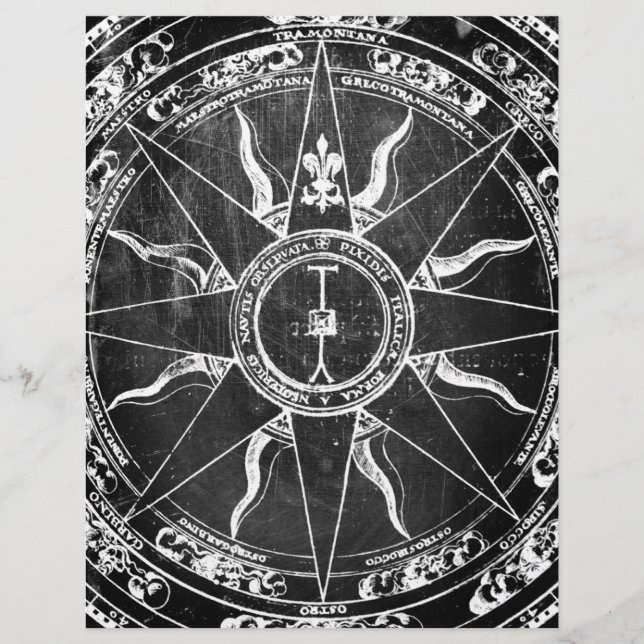 Old Compass Rose Flyer (Front)