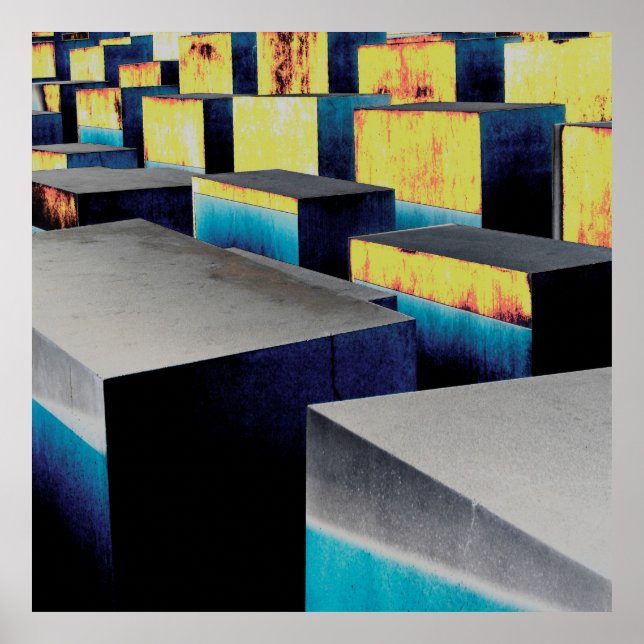 old concrete cubes poster (Front)