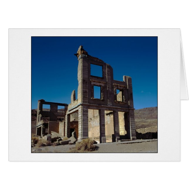 " Old Cook Bank Building " Cards (Front Horizontal)