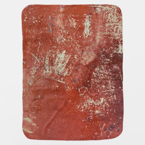 Old Copper Vivid Metal Texture Baby Blanket