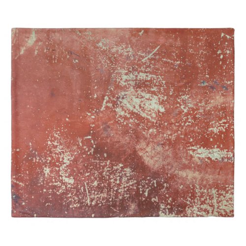 Old Copper Vivid Metal Texture Duvet Cover