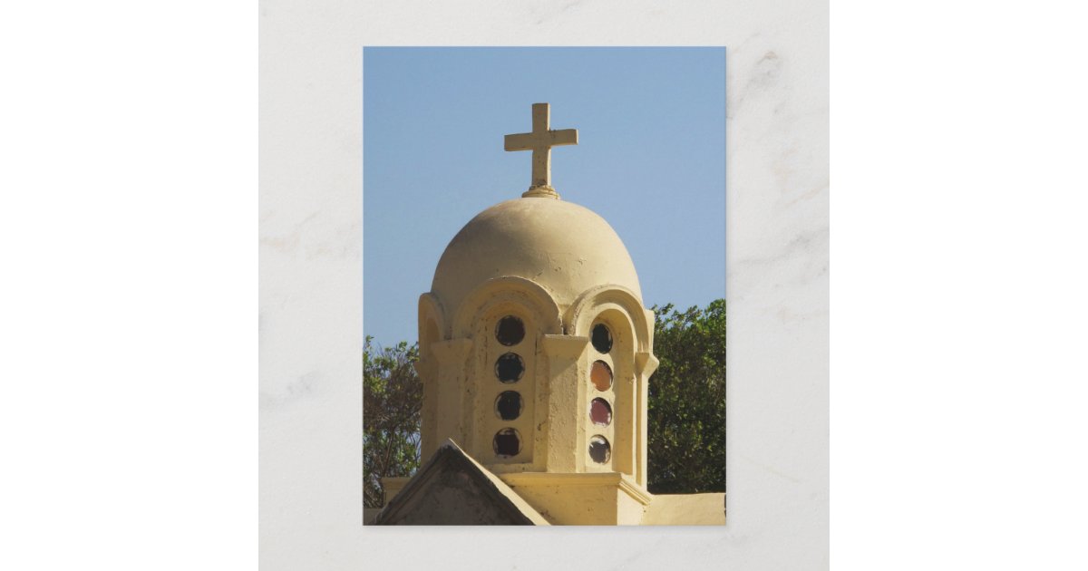 Old Coptic Church in Cairo, Egypt Postcard | Zazzle