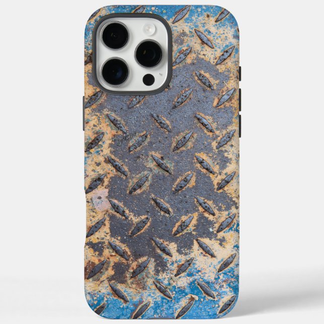 Old Corrugated Iron Rust Texture Case-Mate iPhone Case (Back)