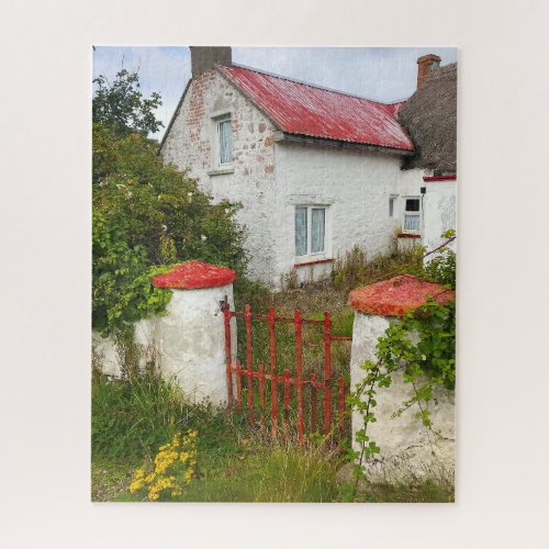 Old Cottage  Carne  Wexford Ireland Jigsaw Puzzle