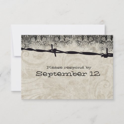 Old Country Barbed Wire rsvp
