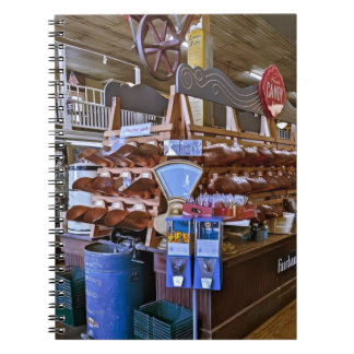 Old Country Store Spiral Photo Notebook