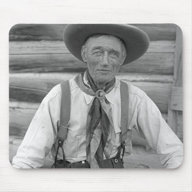 Old cowboy mouse pad (Front)