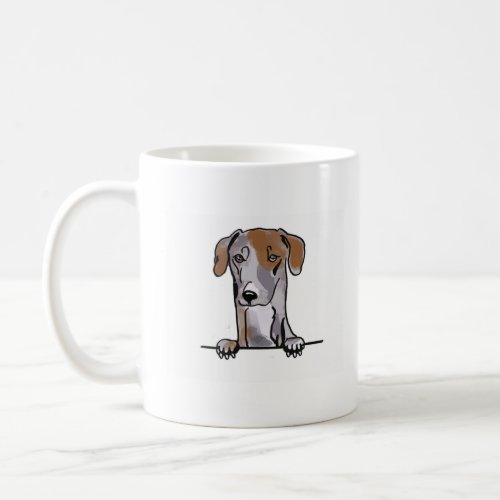 Old croatian sighthound  coffee mug