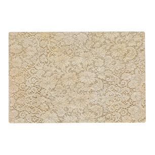 Old Crochet Lace Floral Pattern + your ideas Placemat