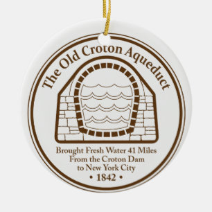 Old Croton Aqueduct Holiday Ornament