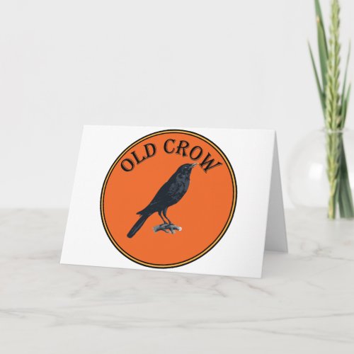 old crow card