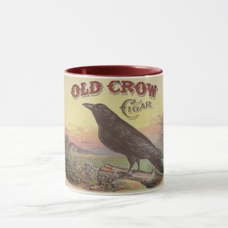 Old Crow Cigar Mug