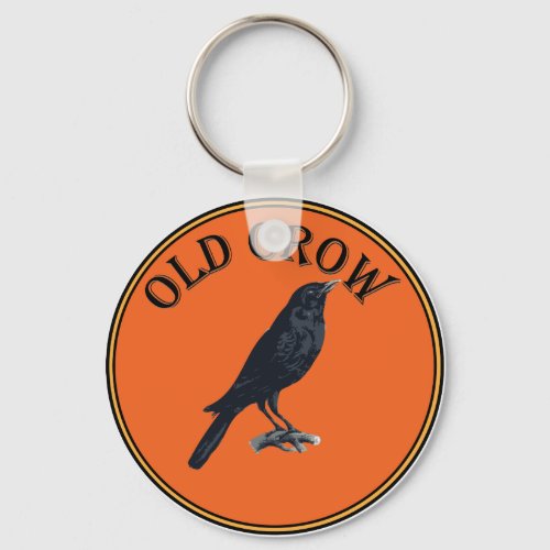 old crow keychain