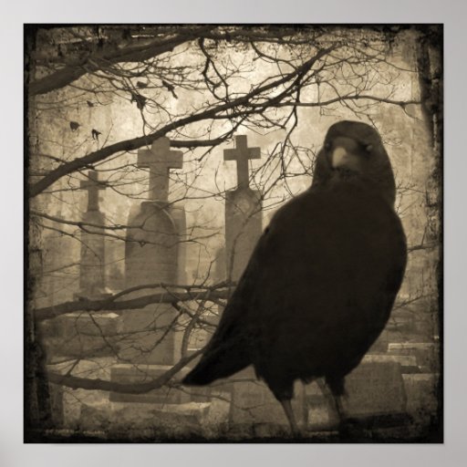 Old Crow Print | Zazzle