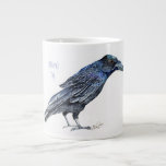 Old Crow&#39;s Cup, Raven Image Large Coffee Mug at Zazzle