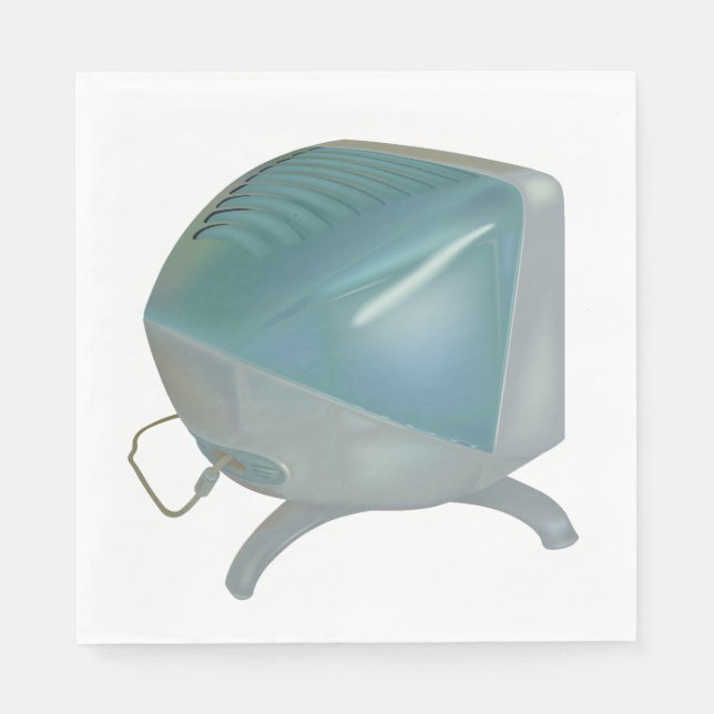Old CRT Monitor Napkins (Front)
