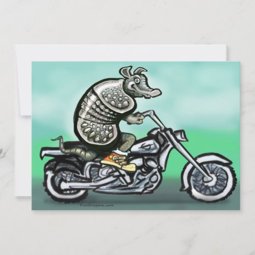 Old Crusty Biker Personalized Announcement