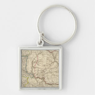 Old Dacia, Pannonia, Illyria, Moesia Keychain