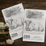 OLD DAIRY COW AD VINTAGE FARMHOUSE TISSUE PAPER
