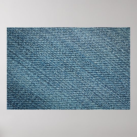 Old denim fabric background texture. abstract, anc poster | Zazzle.com