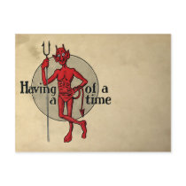 Old Devil Postcard