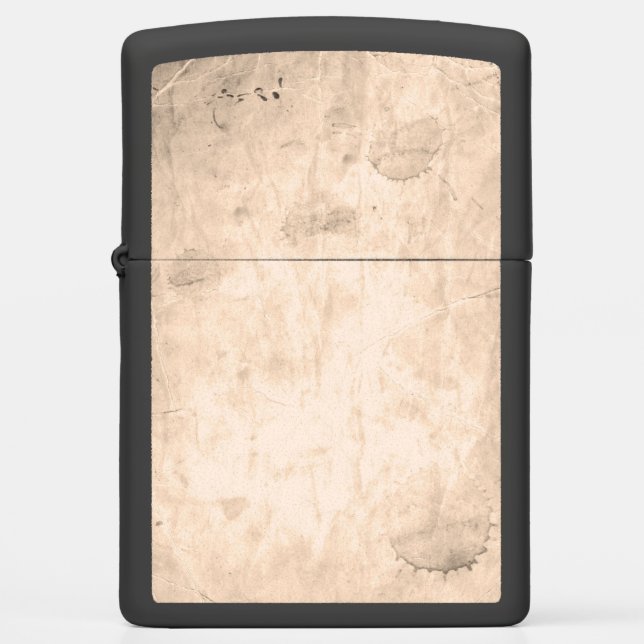 Old Dirty Background Zippo Lighter (Front)