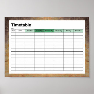 old dirty canvas poster