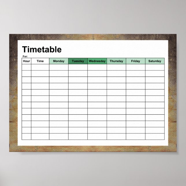 old dirty canvas poster (Front)