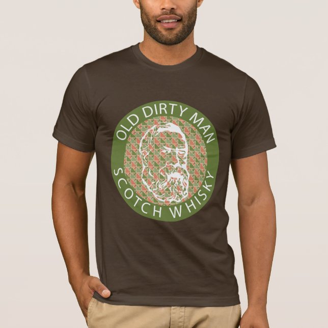 Old Dirty Man Scotch Whisky T-Shirt (Front)