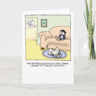 Old Dog Humorous Birthday Card