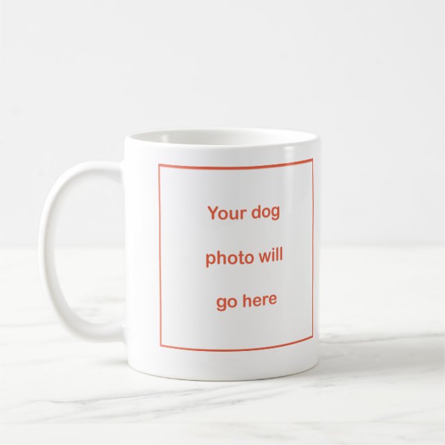 Old Dogster Photo & URL Mug  (Left)