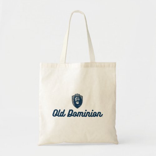 Old Dominion  Monarchs Script Logo Tote Bag