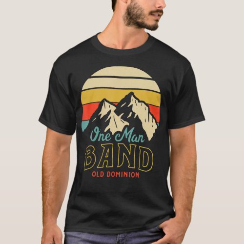 Old Dominion One Man Band Mountains  T_Shirt